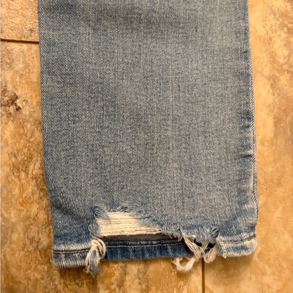 NWOT GAP High Rise Distressed Cigarette Jeans Secret Smoothing Pockets Womens 27 - Picture 9 of 14